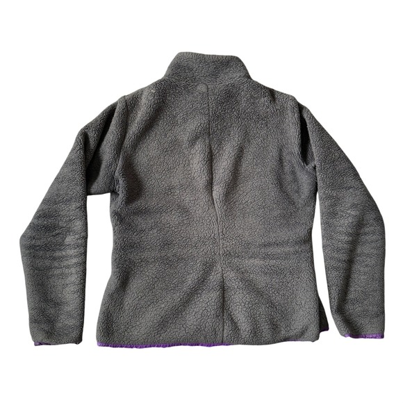 Vintage Y2K Patagonia Gray Fleece Lined Full Zip Jacket Women's XL Outdoor - Picture 5 of 7